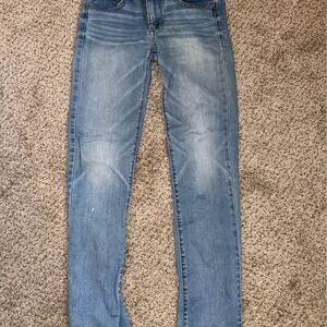 American Eagle Outfitters Light Blue Straight Leg Jeans